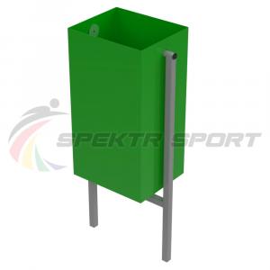 Купить Урна для мусора прямоугольная 370х250х650 мм в Ворсме 