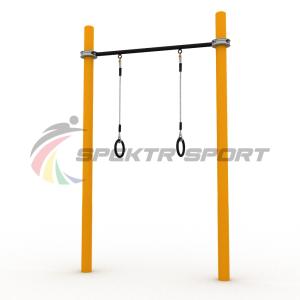 Купить Турник классический для занятий Воркаут с кольцами SP WRK-07 + Rings_76mm в Ворсме 