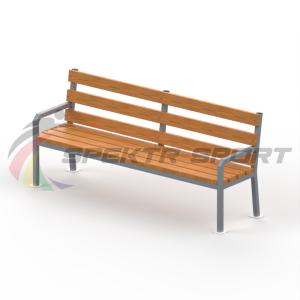 Купить Уличная скамейка со спинкой Дача в Ворсме 