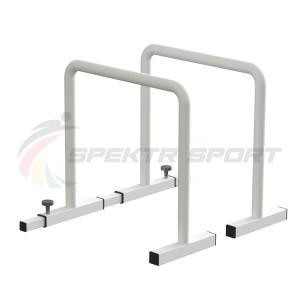 Купить Брусья напольные хайлетсы Spektr Sport цв. белый в Ворсме 