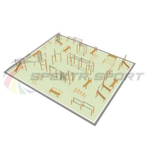 Купить Парковая площадка для Воркаут и WRK 6_76mm в Ворсме 