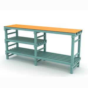 Купить Стол для бассейна, жесткий ПВХ, 1988х554х920 мм в Ворсме 