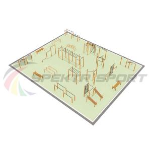 Купить Парковая площадка для Воркаут и WRK 4_76mm в Ворсме 