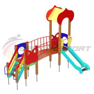 Купить Детский игровой комплекс Полянка ДИК 1603 в Ворсме 