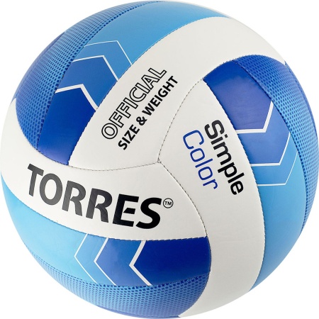 Купить Мяч волейбольный Torres Simple Color любительский р.5 в Ворсме 